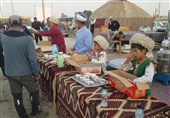 برپایی موکب ترکمن‌های اهل‌سنت گلستان در مهران