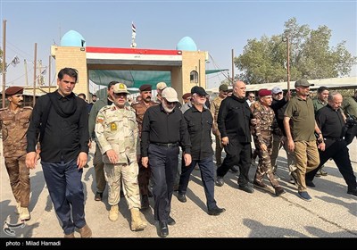 حضور وزیر کشور در مرز شلمچه