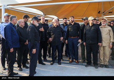 حضور وزیر کشور در مرز شلمچه