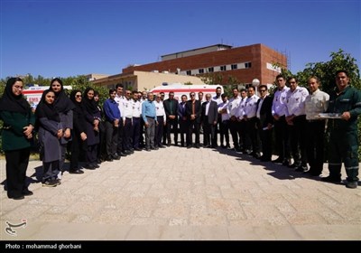 اعزام تیم اورژانس 115 بیرجند برای خدمت‌رسانی به زائران اربعین