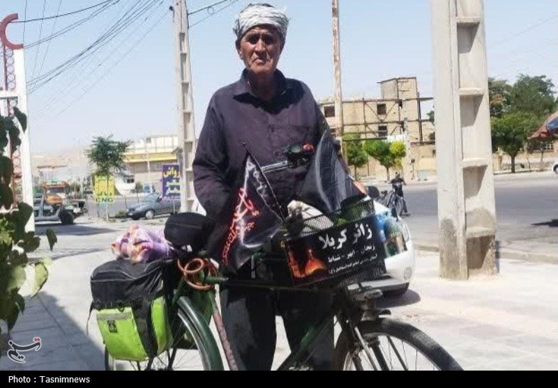 از ابهر تا بین‌الحرمین؛ چهارمین سفر عاشقانه پیرمرد دوچرخه‌سوار