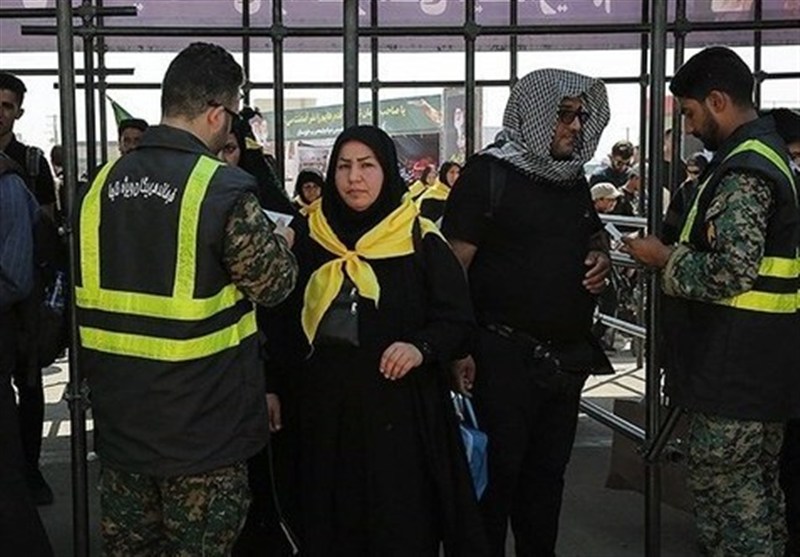 نظارت پلیس اقتصادی بر مواکب ‌مرز مهران/حضور میدانی کارآگاهان پلیس ‌