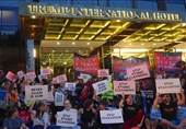 Protest Erupts outside Trump Hotel in New York over Israeli Starvation Tactics in Gaza