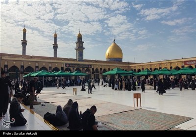 مسجد کوفه تجلیگاه ایمان، وفاداری و انتظار زائران اربعین حسینی