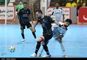 دیدار تیم‌های فوتسال گیتی‌پسند اصفهان و فولاد هرمزگان