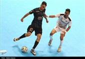 دیدار تیم‌های فوتسال گیتی‌پسند اصفهان و فولاد هرمزگان