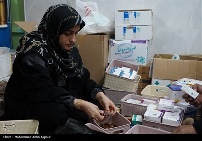 آغاز به‌کار کار موکب درمانی در عراق