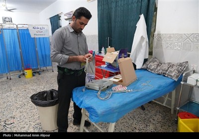 آغاز به‌کار کار موکب درمانی در عراق