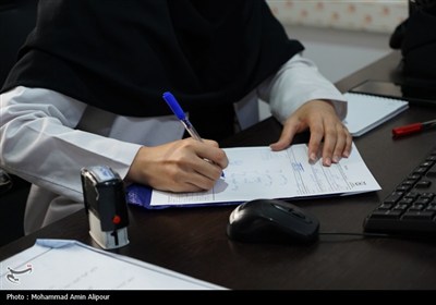 خدمات دهی درمانگاه موکب درمانی شهید عراقی زاده در نجف