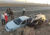تصادف خونین در محور سمنان ـ دامغان با 8 مجروح‌