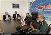 فرماندهان سپاه حضرت عباس (ع) در اردبیل از خبرنگاران تسنیم تقدیر کردند