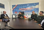 فرماندهان سپاه حضرت عباس (ع) در اردبیل از خبرنگاران تسنیم تقدیر کردند
