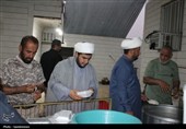 خدمت‌رسانی بی‌وقفه موکب شهدای کهگیلویه به زائران اربعین حسینی