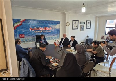 بازدید رئیس دانشگاه محقق اردبیلی ‌‌از دفتر تسنیم