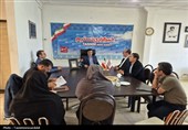 حضور رئیس دانشگاه محقق اردبیلی به مناسبت روز خبرنگار از خبرگزاری تسنیم بازدید کرد