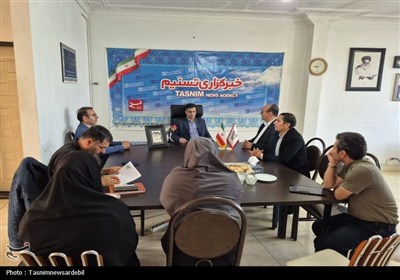 بازدید رئیس دانشگاه محقق اردبیلی ‌‌از دفتر تسنیم