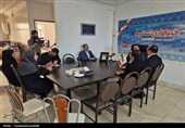 حضور رئیس دانشگاه محقق اردبیلی به مناسبت روز خبرنگار از خبرگزاری تسنیم بازدید کرد