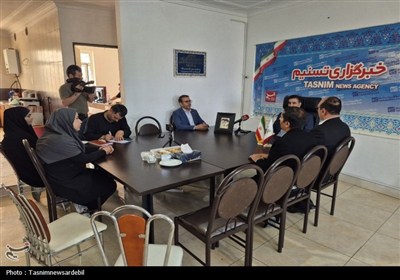 بازدید رئیس دانشگاه محقق اردبیلی ‌‌از دفتر تسنیم