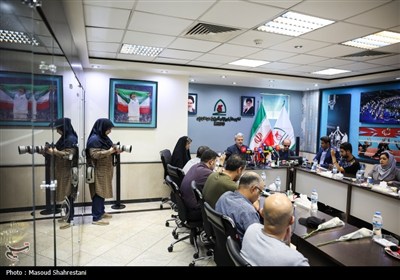 نشست خبری رئیس فدراسیون جانبازان و توان یابان