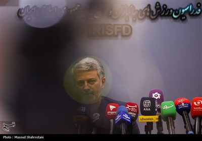 نشست خبری رئیس فدراسیون جانبازان و توان یابان