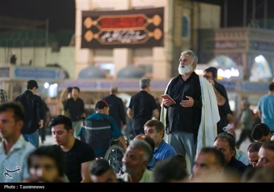 حال و هوای میعادگاه منتظران در شب چهارشنبه