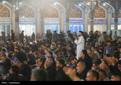 حال و هوای میعادگاه منتظران در شب چهارشنبه