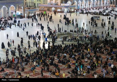 حال و هوای میعادگاه منتظران در شب چهارشنبه