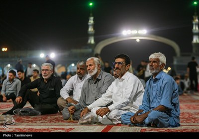 حال و هوای میعادگاه منتظران در شب چهارشنبه