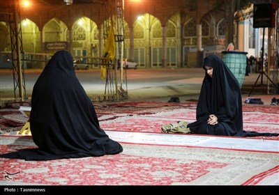 حال و هوای میعادگاه منتظران در شب چهارشنبه