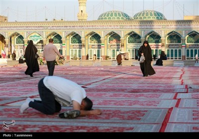 حال و هوای میعادگاه منتظران در شب چهارشنبه