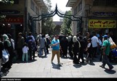 بازار تهران در روز تعطیلی پایتخت