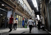 بازار تهران در روز تعطیلی پایتخت