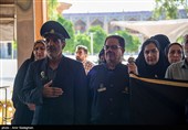 آیین غبارروبی و زیارت مضجع شریف حضرت شاهچراغ (ع) توسط اصحاب رسانه فارس