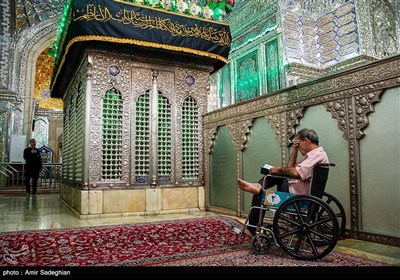 آیین غبارروبی و زیارت مضجع شریف حضرت شاهچراغ (ع) توسط اصحاب رسانه فارس