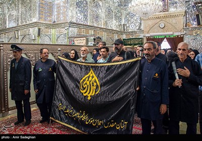 آیین غبارروبی و زیارت مضجع شریف حضرت شاهچراغ (ع) توسط اصحاب رسانه فارس
