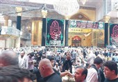 آسمان کربلا در التهاب اشک و لبیک؛بیقراری زائران در آغوش حرمین شریفین+فیلم