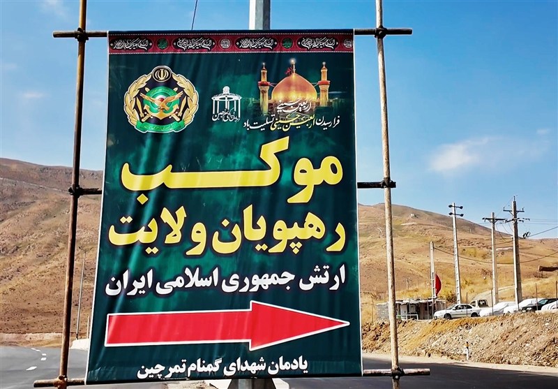 خدمت در جوار شهدا/ ارتش در تمرچین میزبان زائران اربعین شد + فیلم