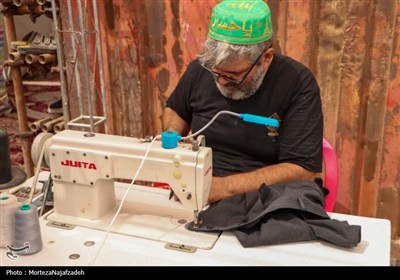 خدمت‌رسانی موکب علی بن باقر کاشان به زائران اربعین در کربلا