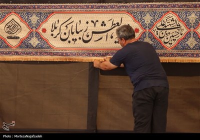 خدمت‌رسانی موکب علی بن باقر کاشان به زائران اربعین در کربلا