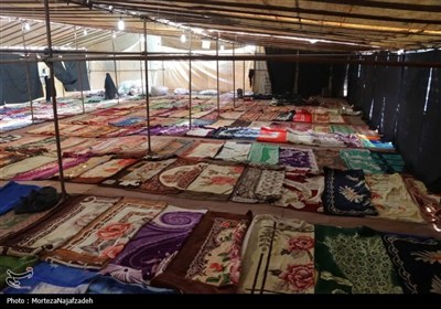 خدمت‌رسانی موکب علی بن باقر کاشان به زائران اربعین در کربلا