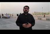 حرکت عاشقانه کاروان امالطیر حمیدیه_اهواز به سوی مرز چذابه