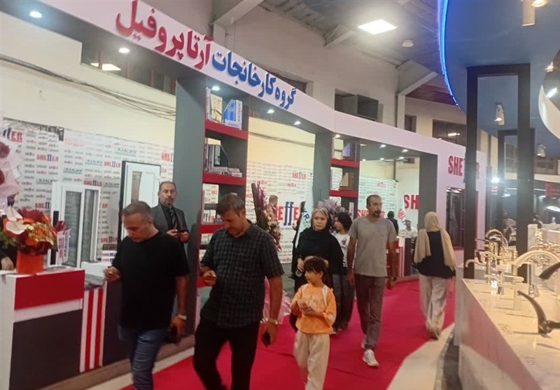 نمایشگاه صنعت ساختمان در اردبیل گشایش یافت