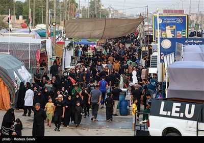 پیاده‌روی اربعین حسینی در مسیر دیوانیه به کربلا