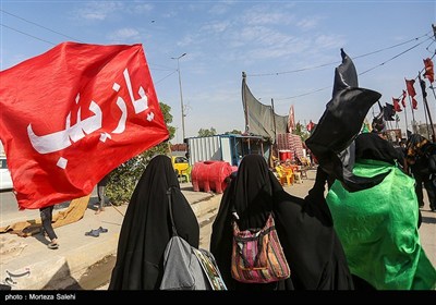 پیاده‌روی اربعین حسینی در مسیر دیوانیه به کربلا