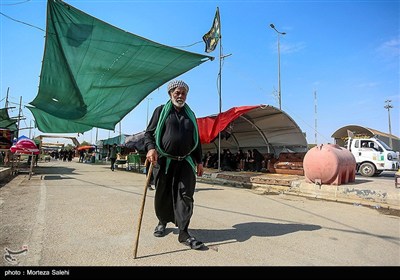 پیاده‌روی اربعین حسینی در مسیر دیوانیه به کربلا