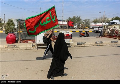 پیاده‌روی اربعین حسینی در مسیر دیوانیه به کربلا