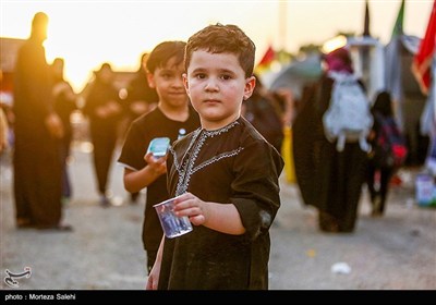 پیاده‌روی اربعین حسینی در مسیر دیوانیه به کربلا