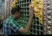 آیین غبارروبی و زیارت مضجع شریف حضرت شاهچراغ (ع) توسط اصحاب رسانه فارس