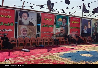 حال و هوای زائران و موکب داران اربعین حسینی در مسیر کربلا