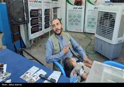 زائران بوشهری در کربلا؛ از اشک‌های عاشقانه تا خدمت‌رسانی بی‌منت